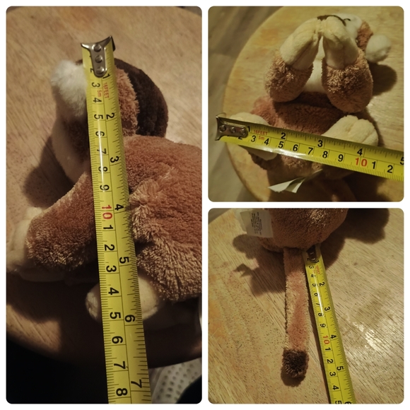 Wal-Mart Monkey Plush, Stuffed Animal, Realistic,Gifts for Kids,Plushie 6in - Picture 9 of 10